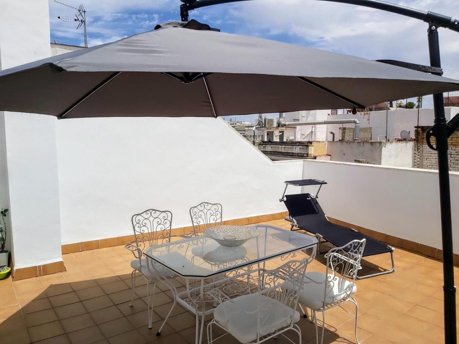 Triana Procurador Con Terraza Privada Appartement Sevilla Buitenkant foto